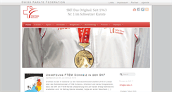 Desktop Screenshot of karate.ch
