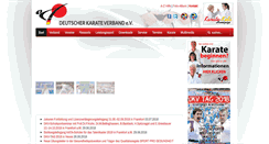 Desktop Screenshot of karate.de