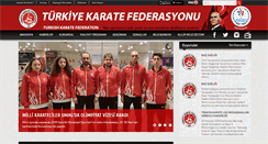 Desktop Screenshot of karate.gov.tr